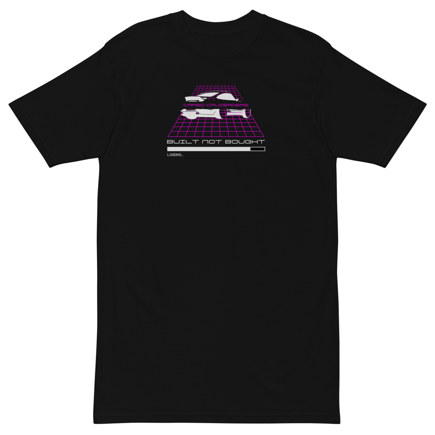 Built Not Bought Tee Black - Car Culture Streetwear