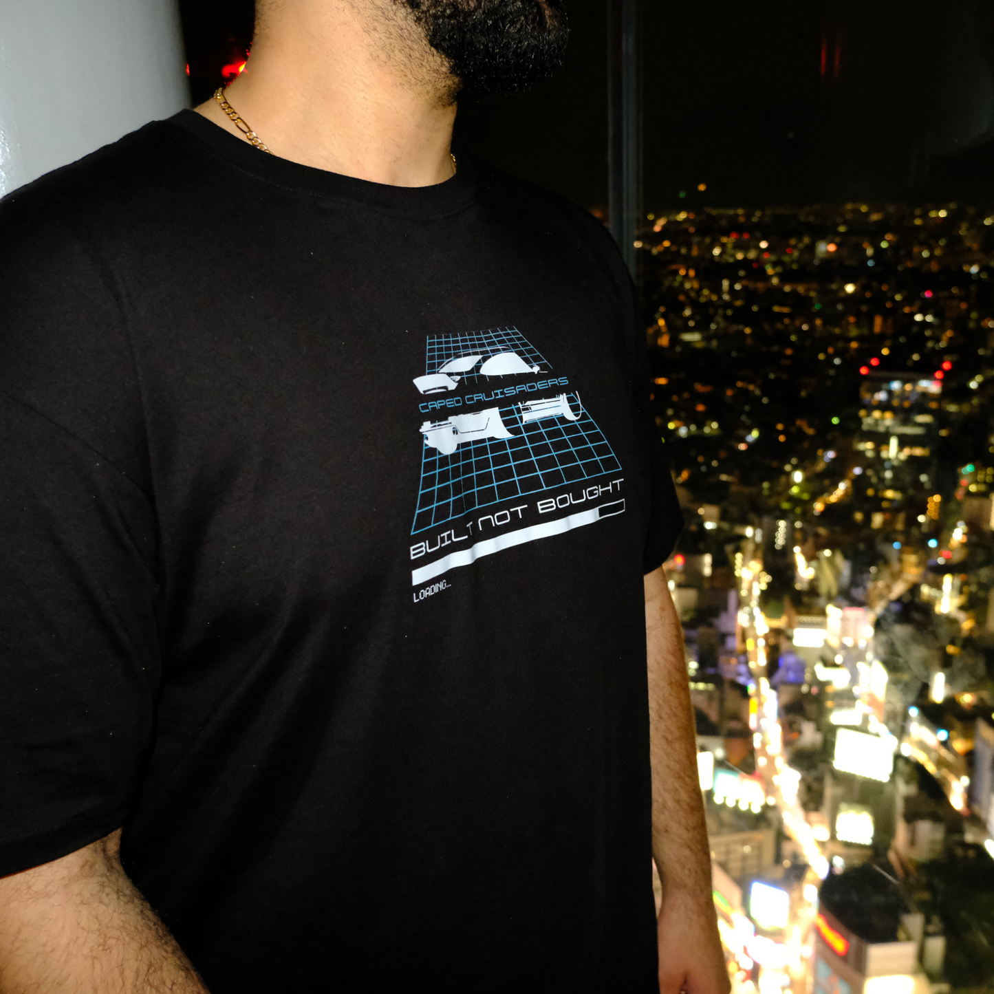 Built Not Bought Tee Black - Car Culture Streetwear