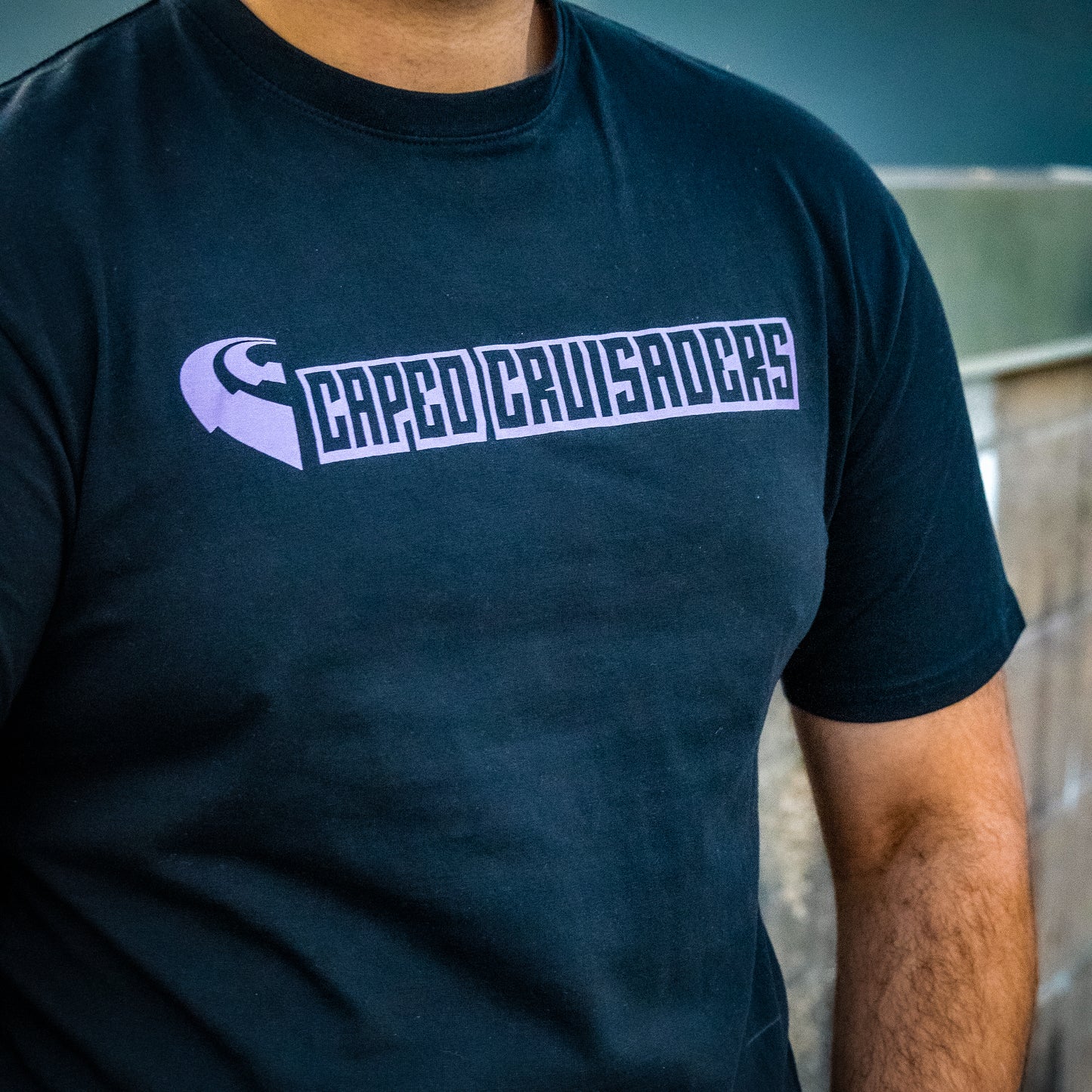 Caped Cruisaders Original Tee Black - Car Culture Streetwear