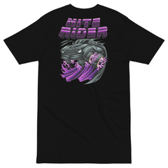 Nite Rider Graphic Tee Black - Comic Book Muscle Car Streetwear