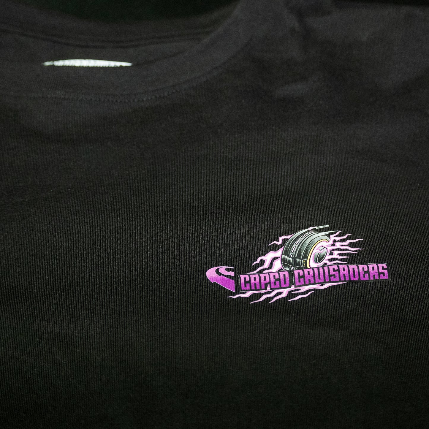 Nite Rider Graphic Tee Black - Comic Book Muscle Car Streetwear