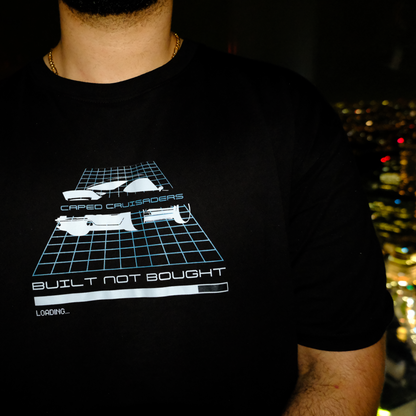 Built Not Bought Tee Black - Car Culture Streetwear