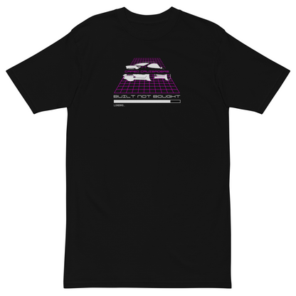 Built Not Bought Tee Black - Car Culture Streetwear