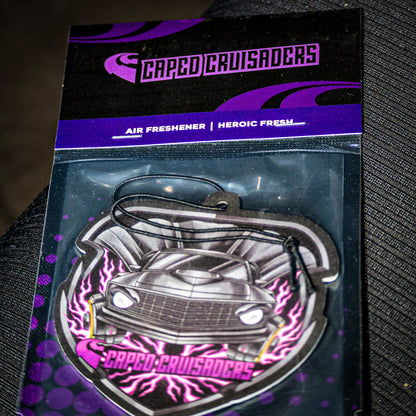 Caped Cruisaders HEROIC FRESH Scent Air Freshener