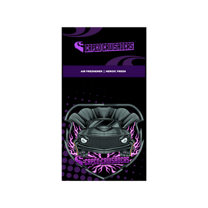 Caped Cruisaders HEROIC FRESH Scent Air Freshener